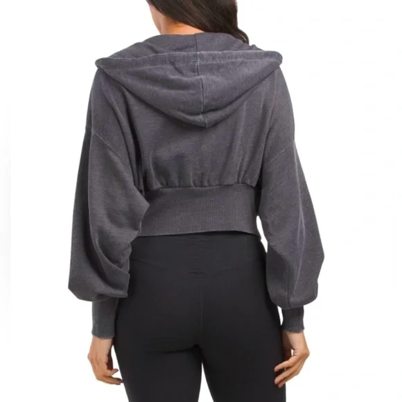 FREE PEOPLE MOVEMENT Lowkey Zip up Hoodie NWOT - Picture 2 of 5